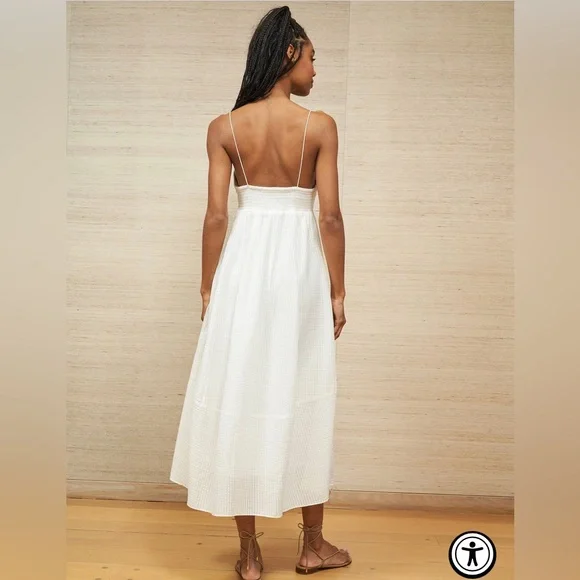 La Ligne Capucine Dress In Navy NWOT - Picture 3 of 9